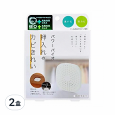 COGIT POWER BIO 可掛式長效除臭防霉貼片盒, BIO強效版, 環保無害, 附掛勾, 2盒