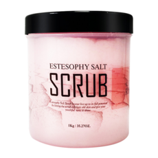 ESTESOPHY 身體去角質沐浴鹽 1公斤 身體磨砂膏, 1kg, 1罐