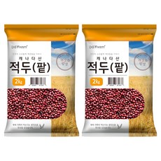 대구농산 캐나다산 적두 팥, 2kg, 2개