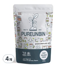 푸른빈 감초, 600g, 4개
