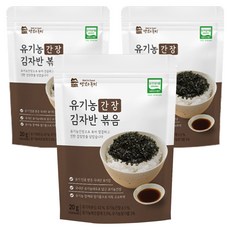 맛있는풍경 유기농 간장 김자반 볶음, 20g, 3개