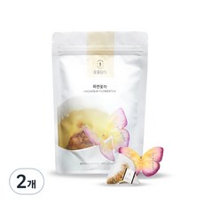 꽃을담다 나비티백 목련꽃차, 500mg, 10개입, 2개