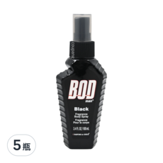 BOD man 男性淡香水 勢不可擋, 馬鞭草與佛手柑, 100ml, 5瓶