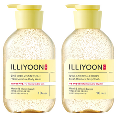 일리윤 프레쉬 모이스춰 바디워시, 500ml, 2개 500ml, 2개