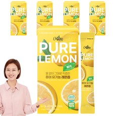 천호엔케어 퓨어 유기농 레몬즙, 300g, 5개