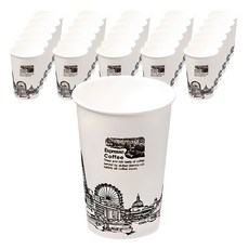 The Bean Some 倫敦印花紙杯, 100入, 1組