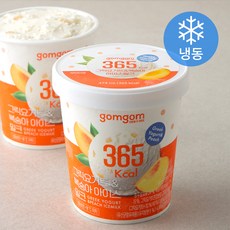 곰곰 그릭요거트 & 복숭아 아이스밀크 (냉동), 1개
