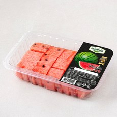 All바른농장 바로먹는 프리미엄 고당도 수박, 1kg, 1팩
