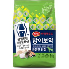 하림펫푸드 밥이보약 튼튼한 관절 강아지 사료 기본, 뼈/관절강화, 3.4kg, 1개
