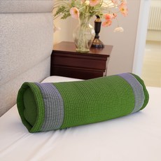 Sarang Yegam 壓紋圓形枕套, 綠色, 1入