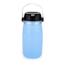 유니버셜 휴대용 태양광 랜턴, 블루, 1개