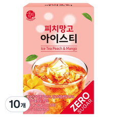 우리차 피치망고 아이스티 분말, 5g, 20개입, 10개