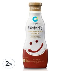 청정원 우리아이 토마토 케찹, 410g, 2개