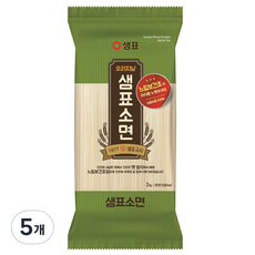 샘표 소면, 3kg, 5개