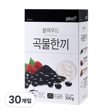 블랙푸드 곡물한끼 선식, 300g, 3개