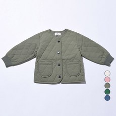 KIDS RECIPE 兒童絎縫鋪棉外套