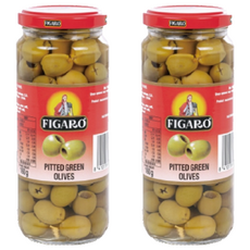 FIGARO 裴加羅 綠橄欖, 開胃小點 菜品提味, 340g, 2罐