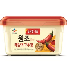 해찬들 원조 태양초 고추장, 1kg, 1개