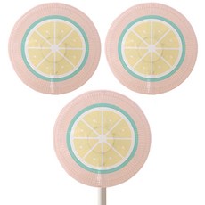 電風扇安全保護網 50cm, 檸檬黃, 3個