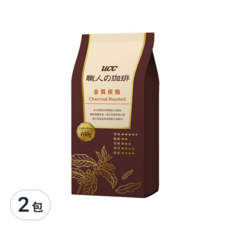 UCC 金質炭燒咖啡豆 400g, 濃厚飽滿口感，日本技術支援, 咖啡豆(無研磨), 2包