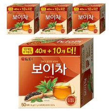 Damtuh 丹特 普洱茶包, 700mg, 50包, 4盒
