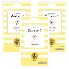 Farcent 香水 香水衣物香氛袋 小蒼蘭&英國梨 3袋, 30g, 3盒