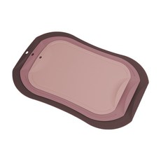 도블레 칼집나지 않는 도마세트, 1세트, 도마 대 버건디 + 중 말린장미 + 소 살몬 + 거치대