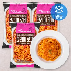 밀스원 이태리 스파게티 멜팅치즈 로제 스파게티 (냉동), 380g, 3개