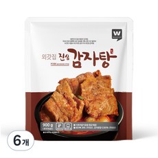 외갓집 진심 감자탕, 900g, 6개