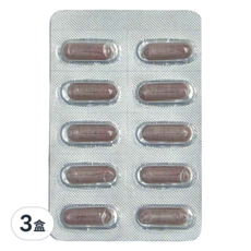 弘茂 益利素西洋接骨木精華素膠囊，每盒80份，每份0.5公克, 10顆, 500mg, 3盒
