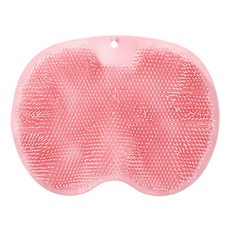 여니팩토리 미끄럼방지 풋 브러쉬 패드 핑크, 1개입, 1개, 160g