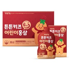 정원장 튼튼키즈 어린이 홍삼 30p, 1개, 600ml