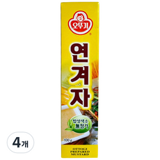 오뚜기 연겨자, 100g, 4개