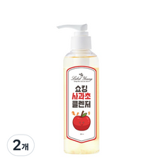 라벨영 쇼킹 사과초 클렌저, 2개, 200ml