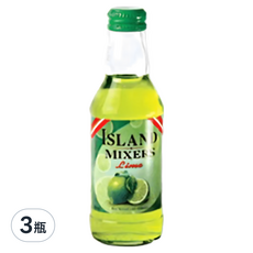 ISLAND MIXERS 萊姆水, 3瓶, 375ml