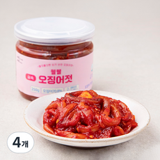 웰웰 실속 오징어젓, 250g, 4개