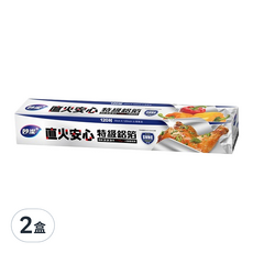 妙潔 直火安心特級鋁箔紙, 3m, 2盒