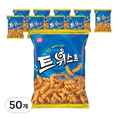 코스모스제과 트위스트 과자, 80g, 50개