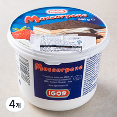 이고르 마스카포네, 500g, 4개