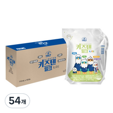 KIDSTEN 牛奶 1A, 110毫升, 牛奶味, 54個