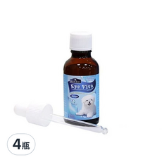 BLUE BAY 倍力 亮眼淚腺口服液, 高濃縮游離型葉黃素 犬貓適用, 維護眼睛健康, 4瓶