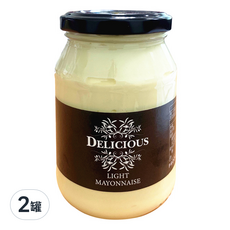 DELICIOUS 好味 淡味美奶滋, 獨特風味料理沾食調味聖品, 250ml, 2罐