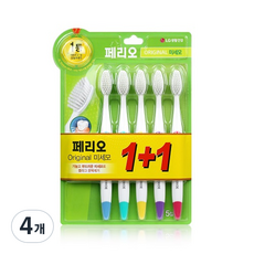 페리오 오리지널 미세모 칫솔, 10개입, 4개