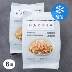 하코야 아키타식 야끼소바 하코야 (냉동), 476g, 6개