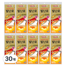 [국내생산] 하루온 깔창형 발난로 여성용, 30개