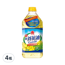 義美 100%純芥花油, 2L, 4瓶