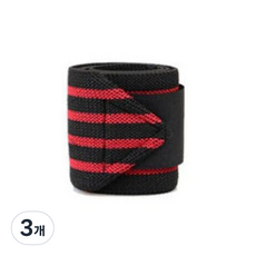 씨크로스 슬림 손목보호대 왼손 레드, 3개