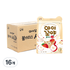 아이꼬야 불가리스 요거트 과자 17 g, 사과, 17g, 16개