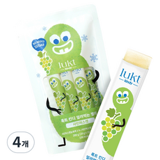 LUKT 킨디 얼려먹는 젤리 10p, 200g, 4개, 샤인머스켓