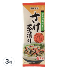 우라시마노리 클래식 오차즈케 연어맛 연어차즈케 4p, 3개, 20g